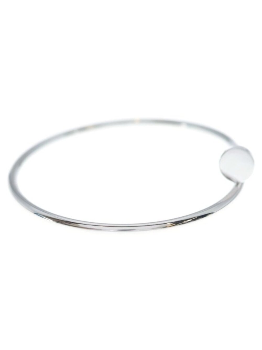 Cartier 18k White Gold Juste un Clou SM Bangle Bracelet - Picture 3 of 6